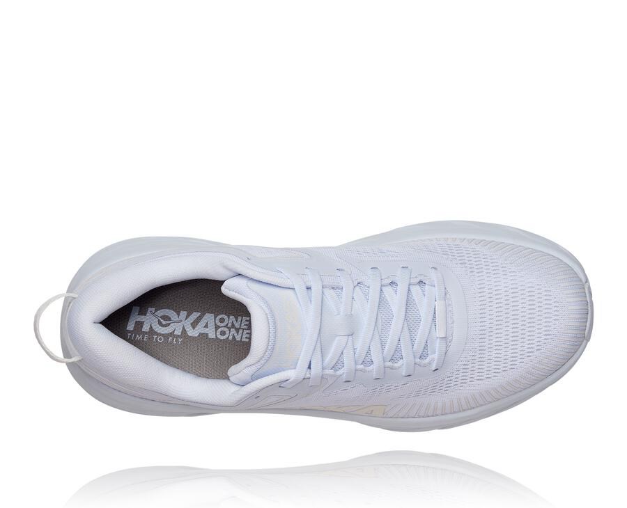 Hoka One One Løbesko Dame - Bondi 7 - Hvide - 758493MCE